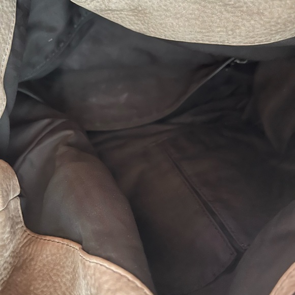 rebecca minkoff grey suede leather handbag - Picture 4 of 4